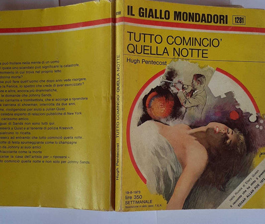 Tutto comincio' quella notte - copertina