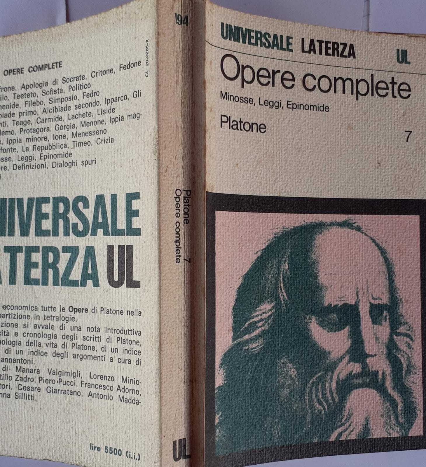 Opere complete 7 - copertina