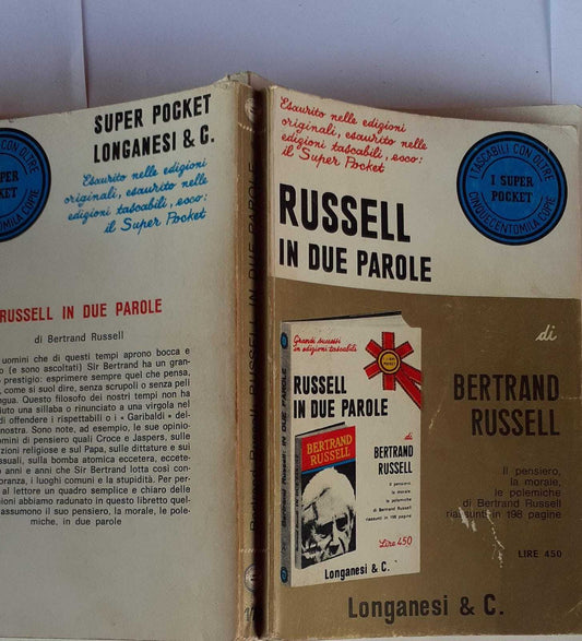 Russell in Parole - copertina