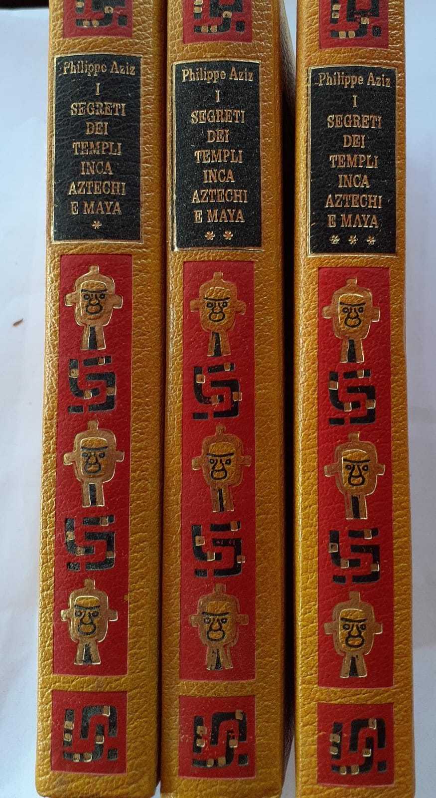I segreti dei templi Inca, Atechi e Maya. Volume I II III - copertina