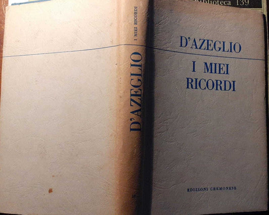 I miei ricordi - copertina