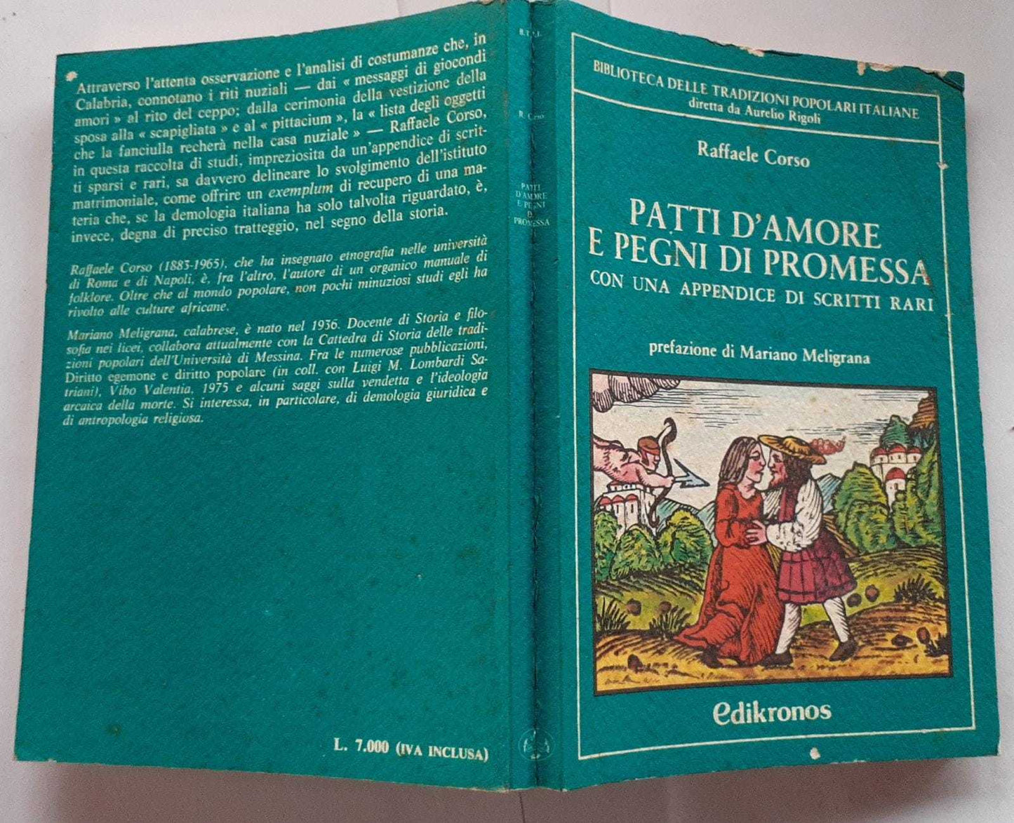 Patti d'amore e pegni di promessa con una appendice di scritti rari - copertina