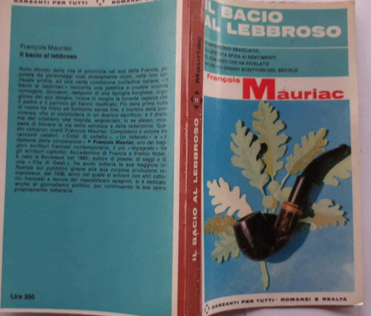 Il bacio al lebbroso - copertina