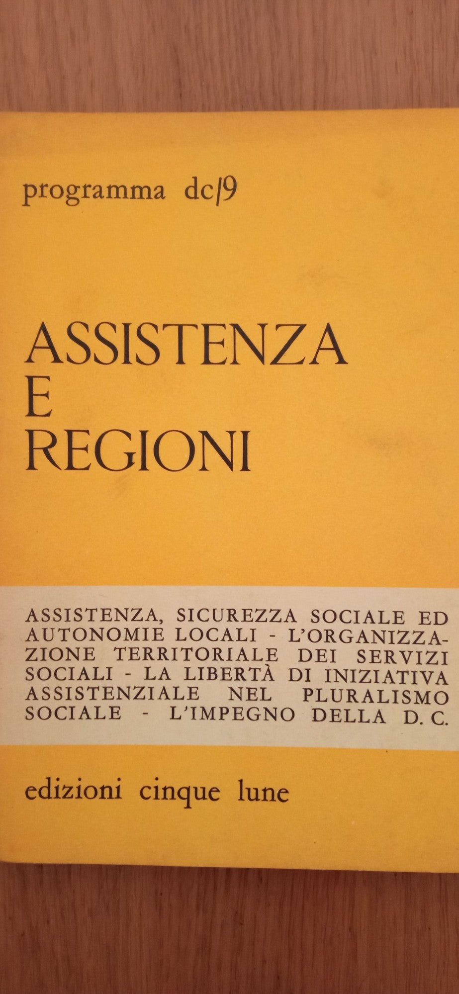 Assistenza e regioni - copertina