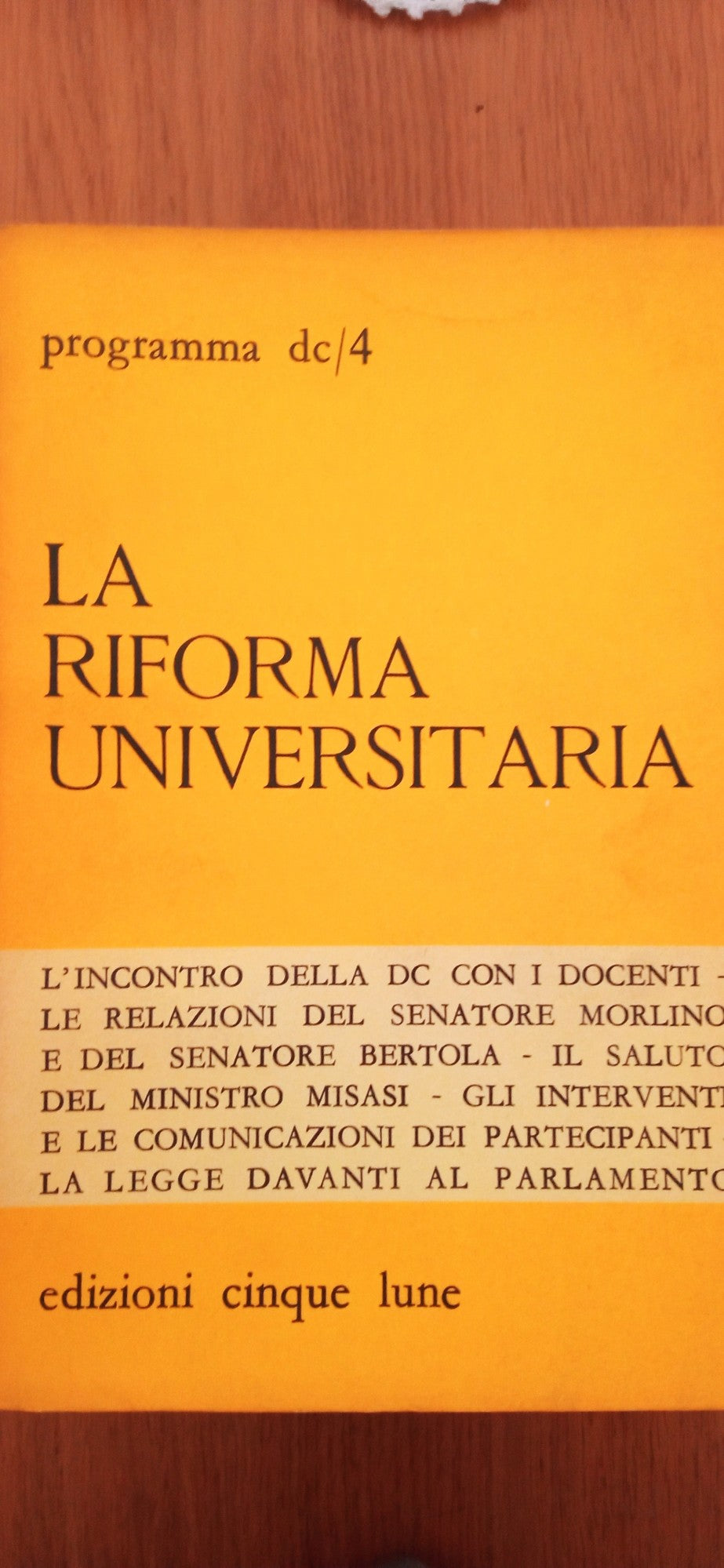 La riforma universitaria - copertina