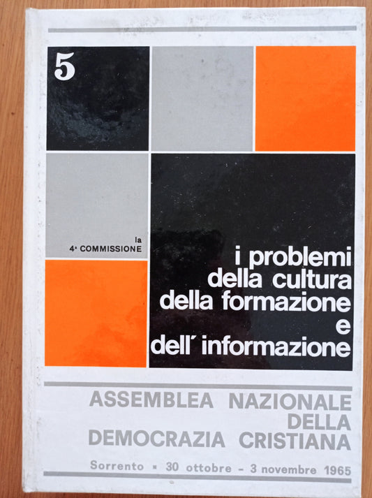 I problemi della cultura della formazione e dell'informazione - copertina