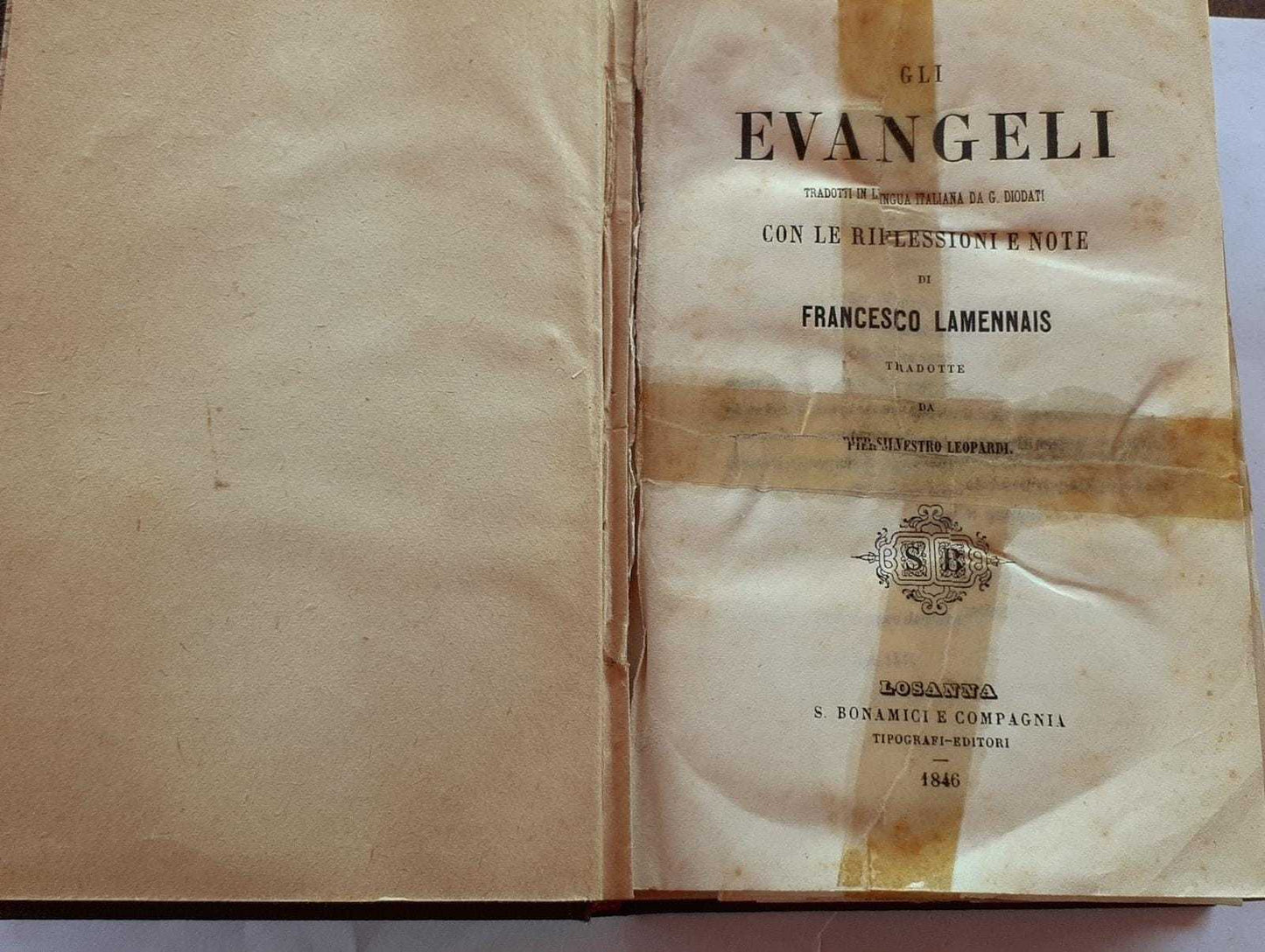 Gli evangeli - copertina