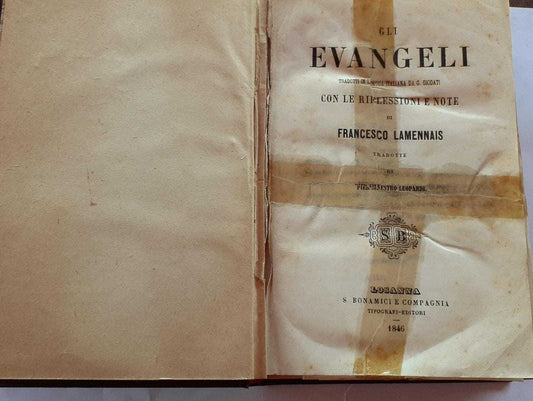 Gli evangeli - copertina