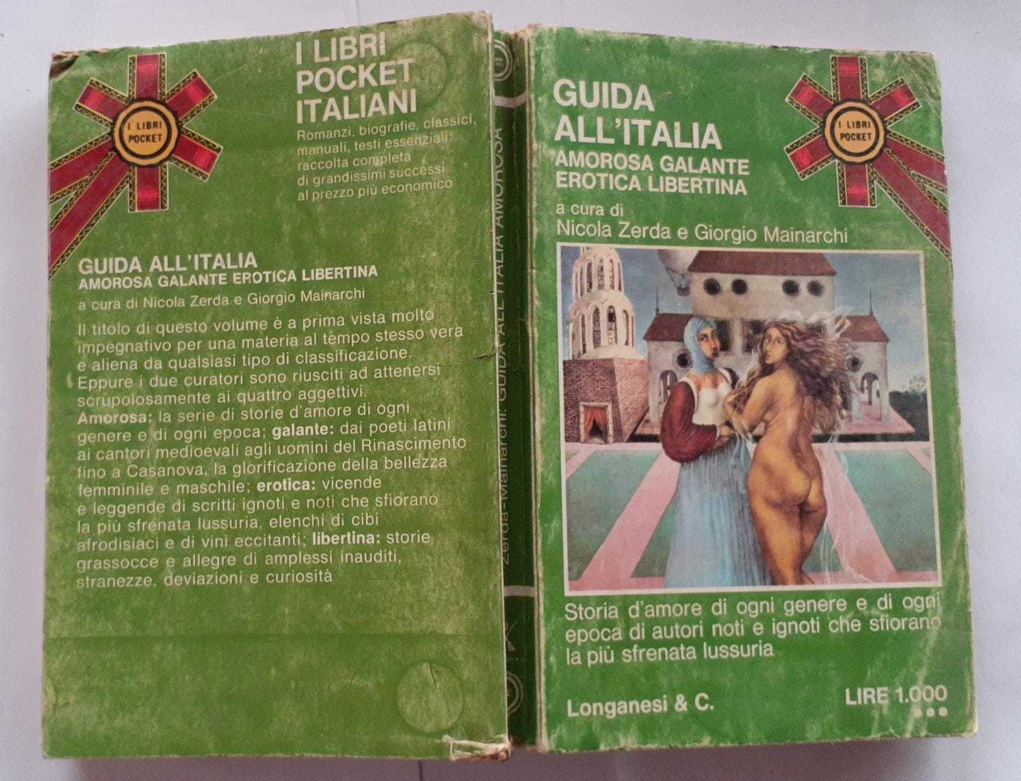 Guida all'Italia amorosa, galante, erotica, libertina - copertina