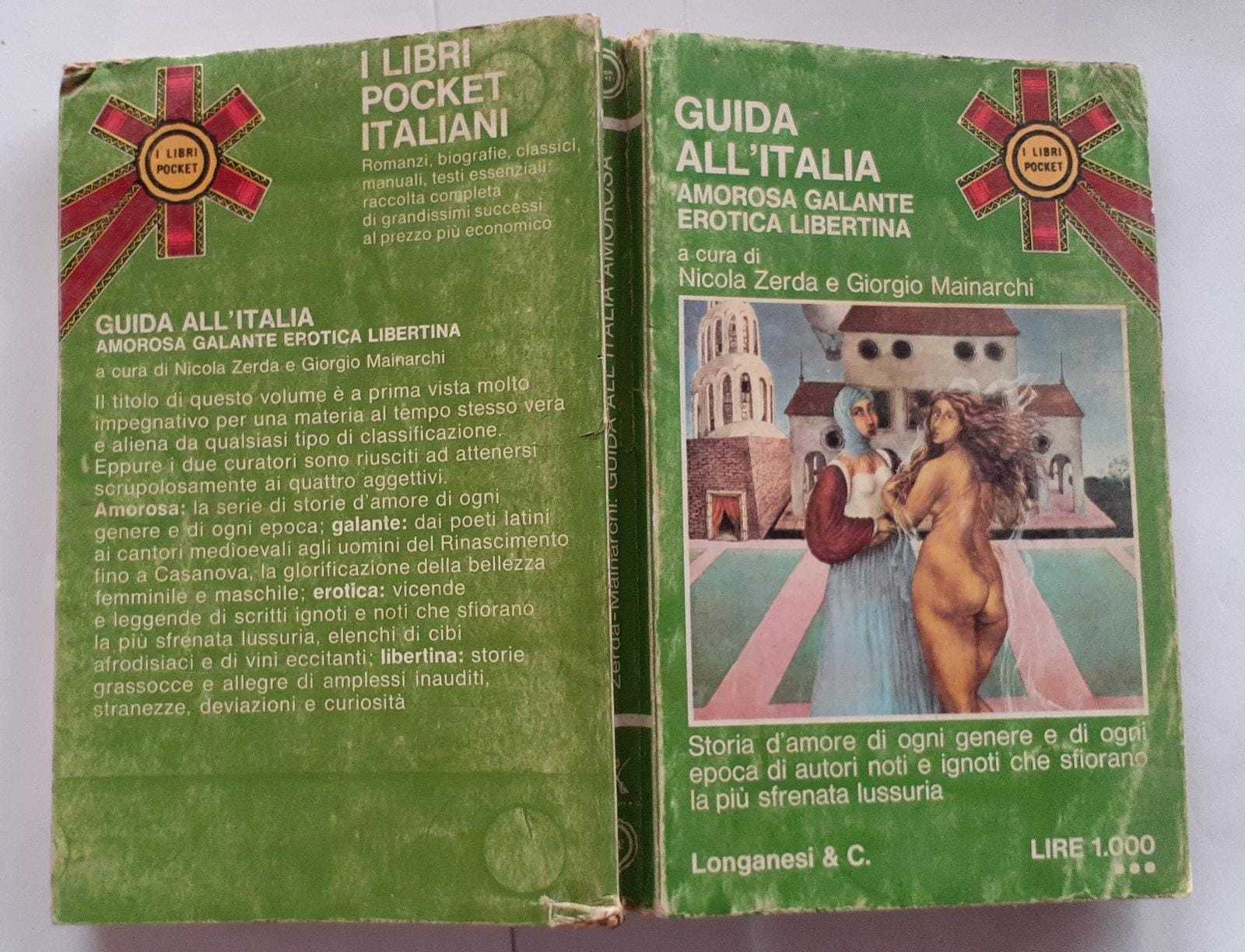 Guida all'Italia amorosa, galante, erotica, libertina - copertina