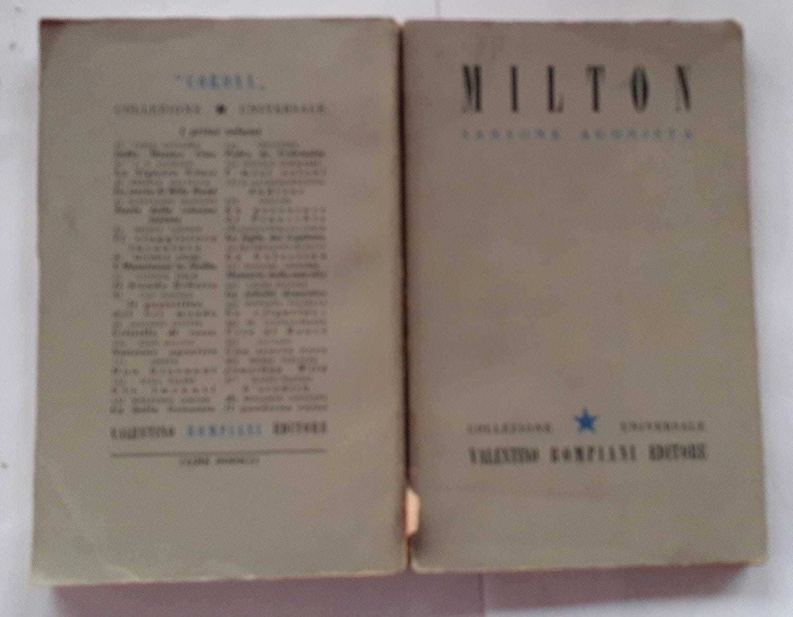 Sansone agonista di John Milton - copertina