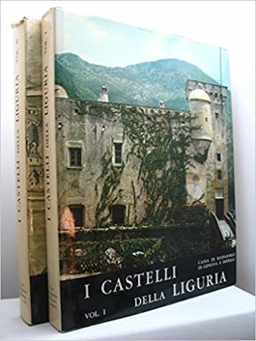 I castelli della Liguria. Architettura fortificata ligure - volume  1-2 - copertina