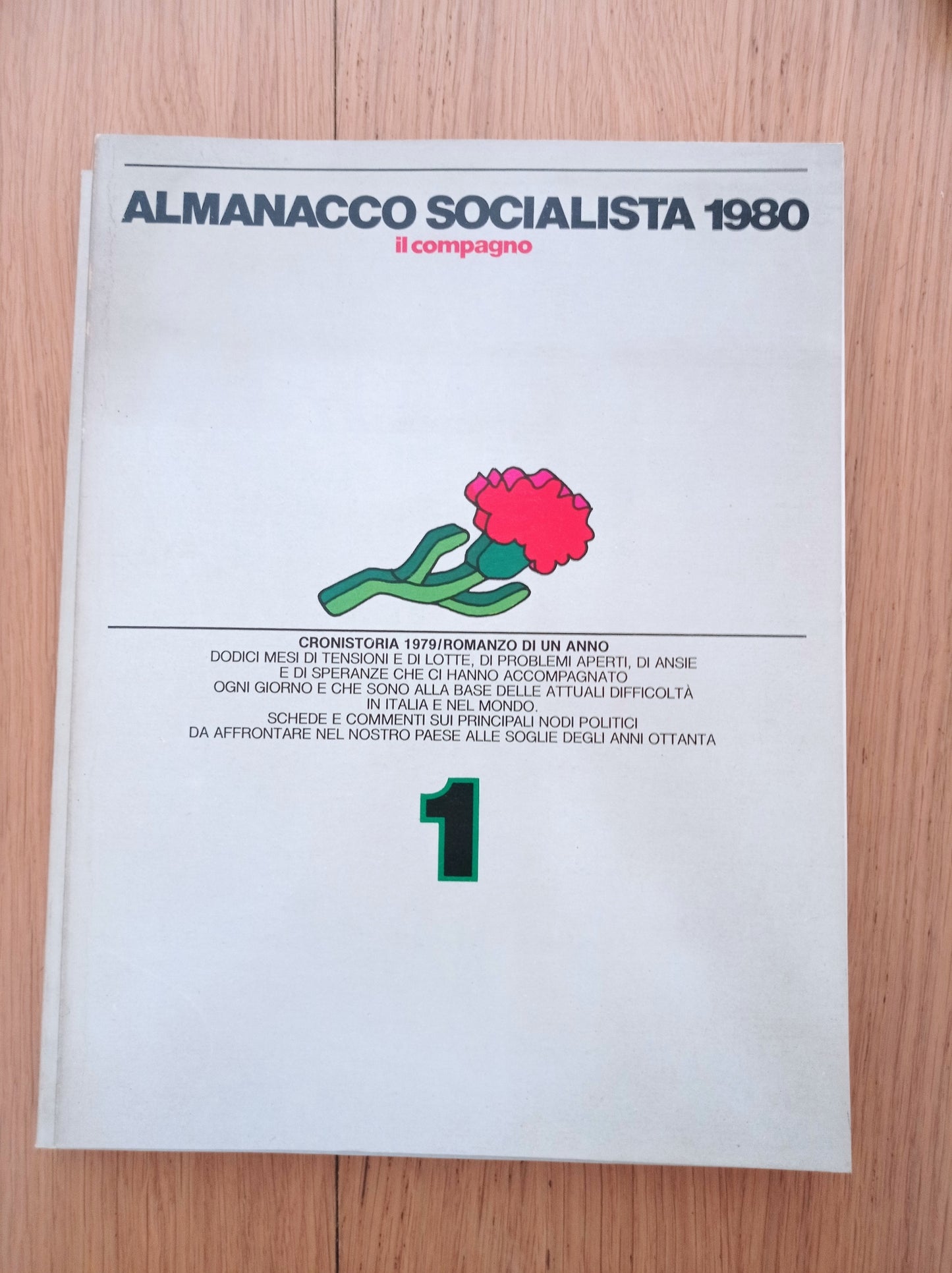 Almanacco socialista 1980 1 - copertina
