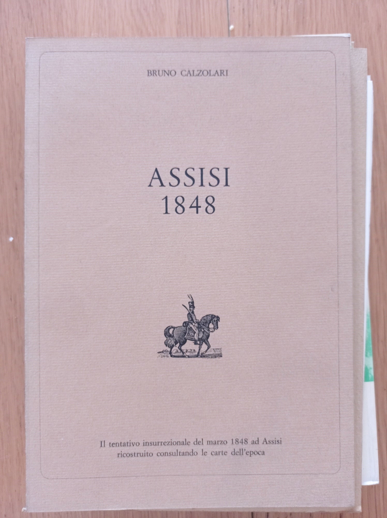 Assisi 1848 - copertina