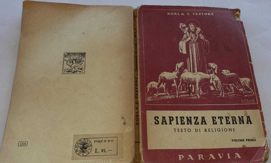 Sapienza eterna. Testo di religione. Volume primo - copertina