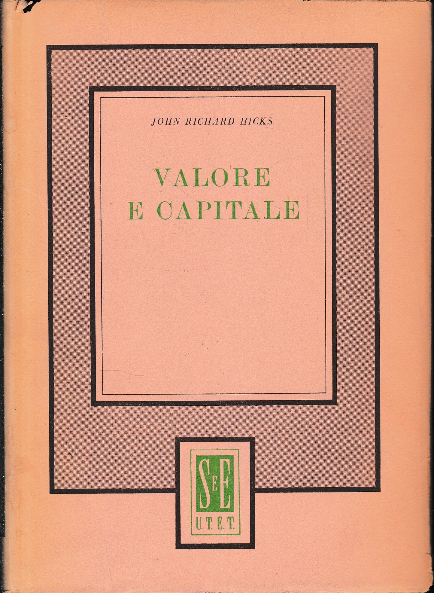 Valore e capitale - copertina