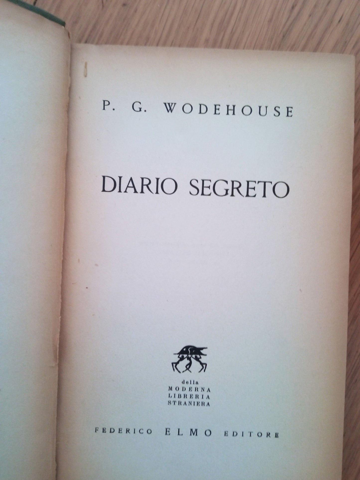 Diario Segreto - copertina