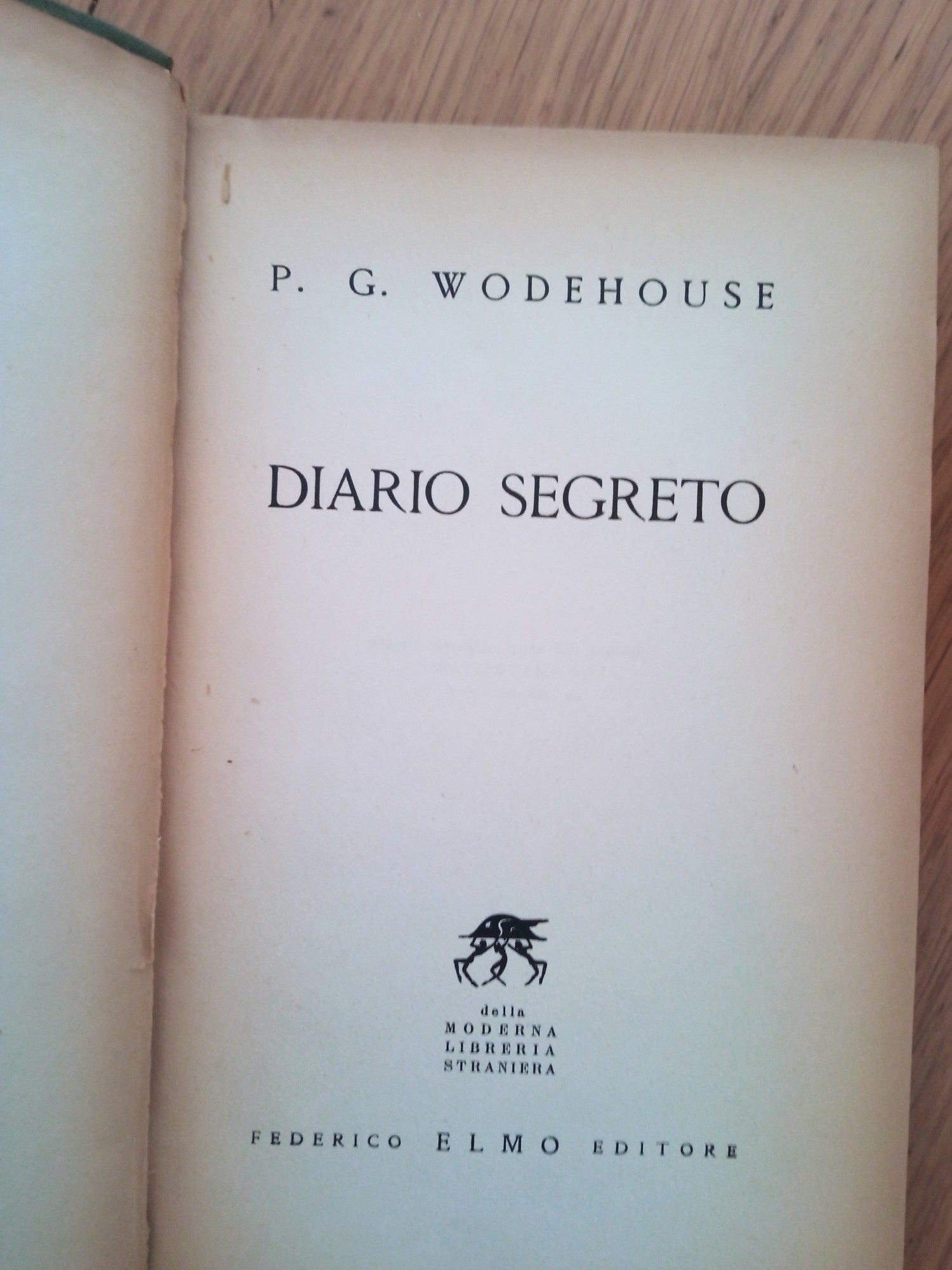 Diario Segreto - copertina