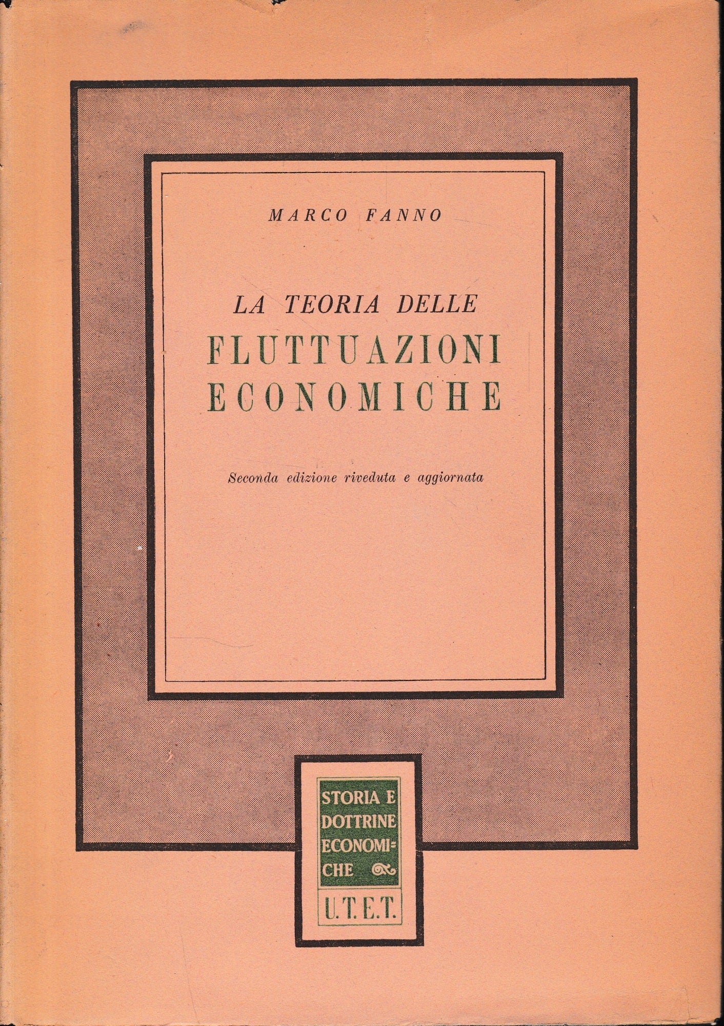La teoria delle fluttuazioni economiche - copertina