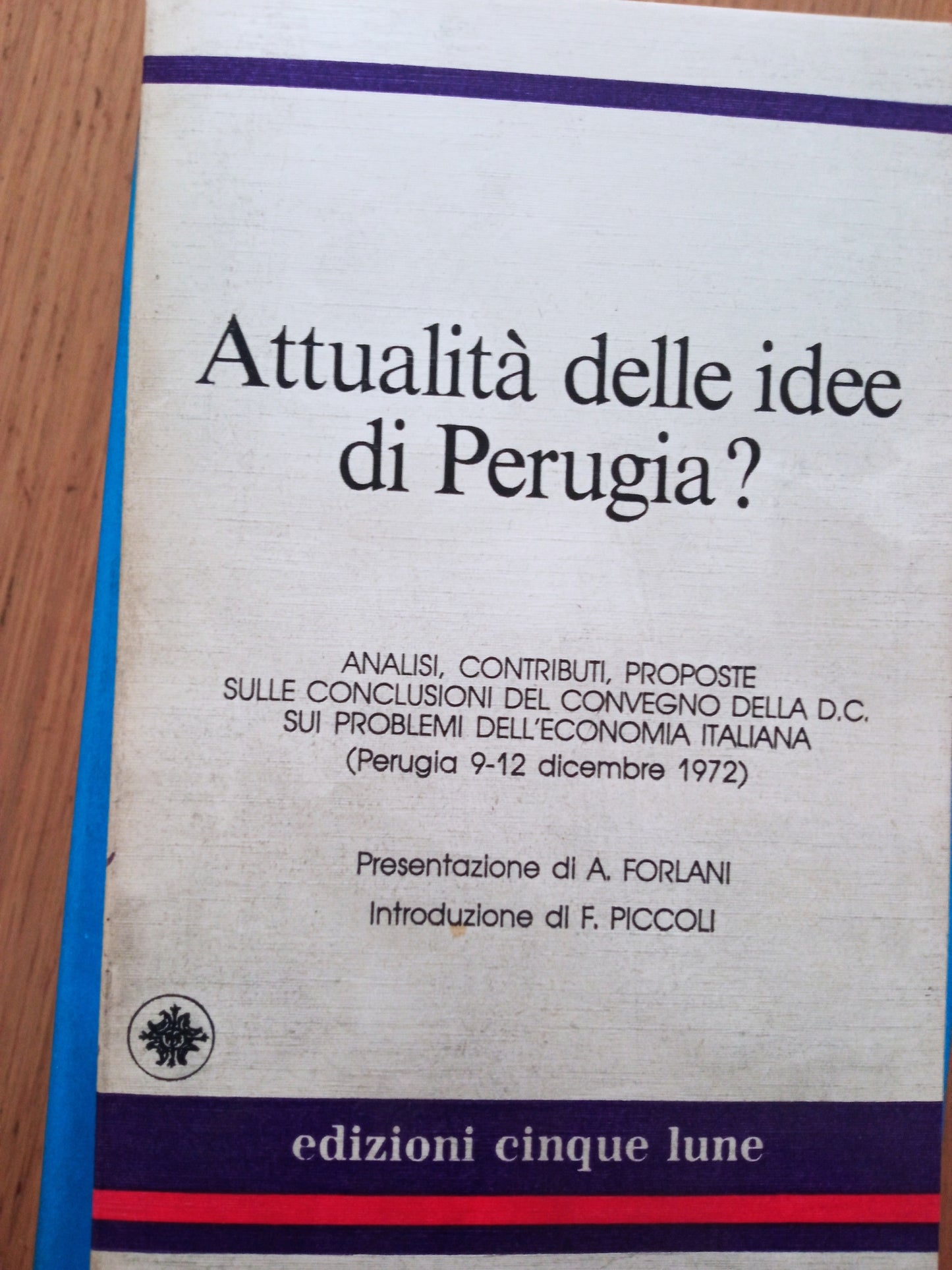 Attualità delle idee di Perugia? - copertina