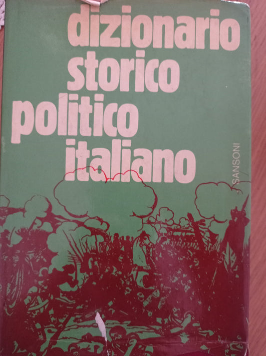 Dizionario storico politico italiano - copertina