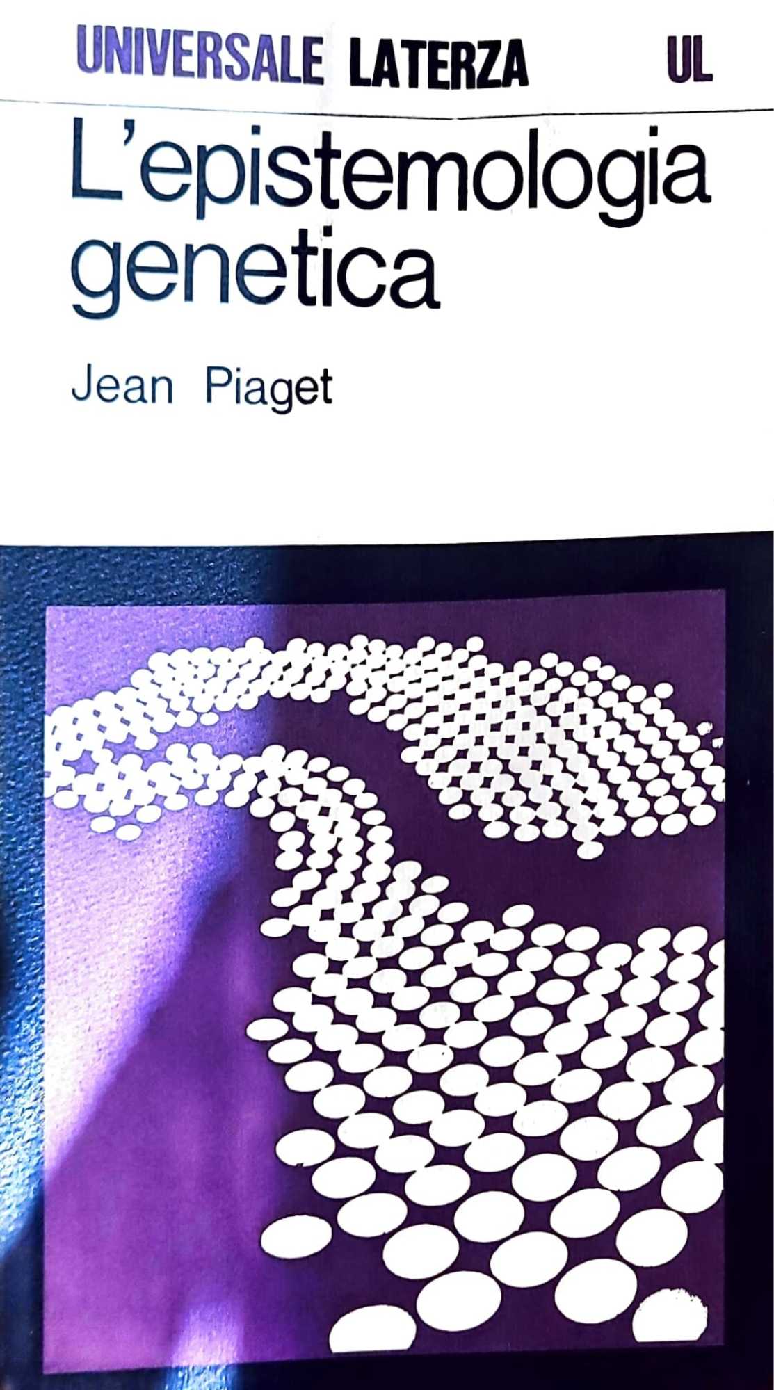 L'epistemologia genetica - copertina