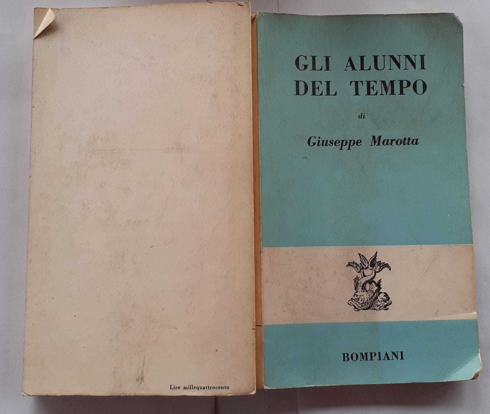 Gli alunni del tempo - copertina