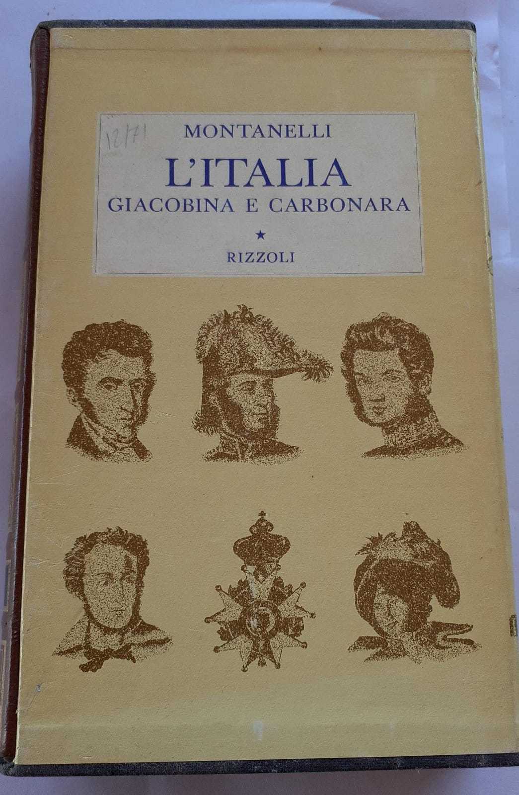 L'Italia giacobina e carbonara (1789- 1831) - copertina