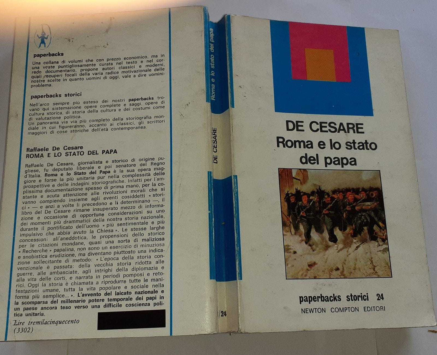 Roma e lo stato del papa - copertina