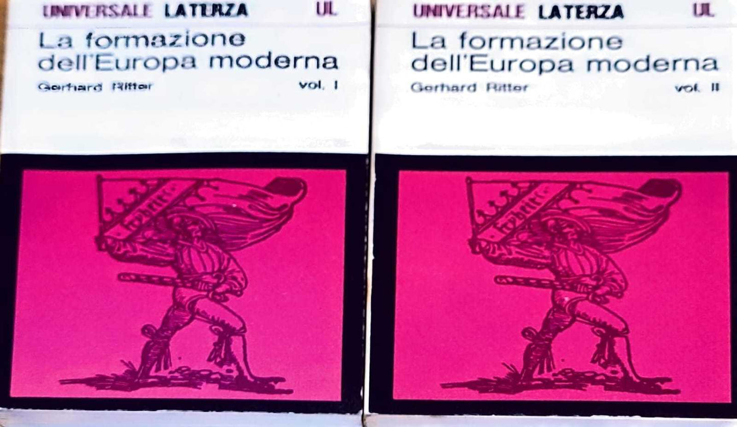 La formazione dell'Europa moderna vol. I e II - copertina