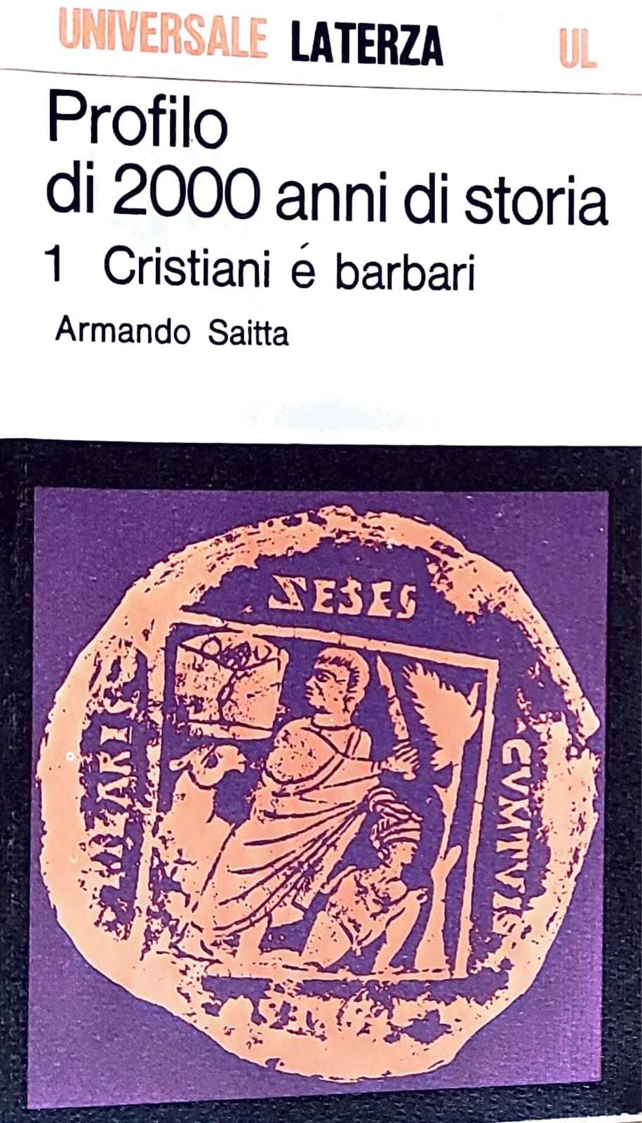 Profilo di 2000 anni di storia  - 1 Cristiani e barbari - copertina