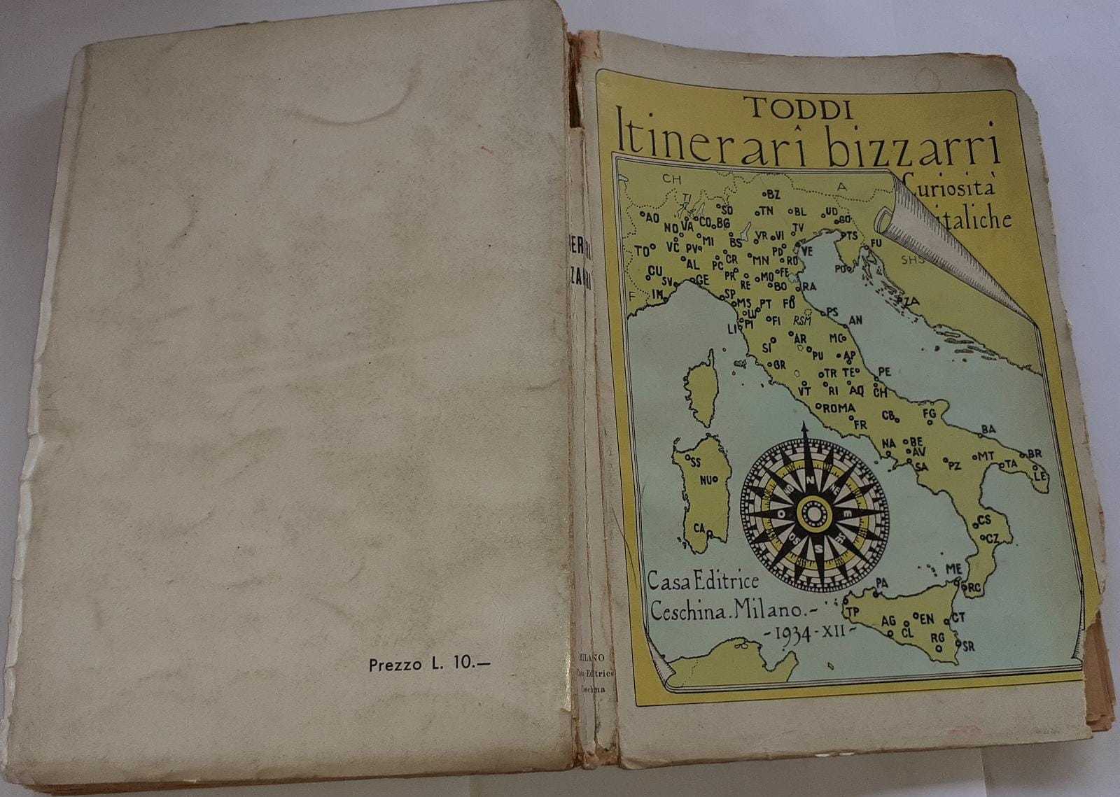 Itinerari bizzarri. Curiosita' italiche - copertina