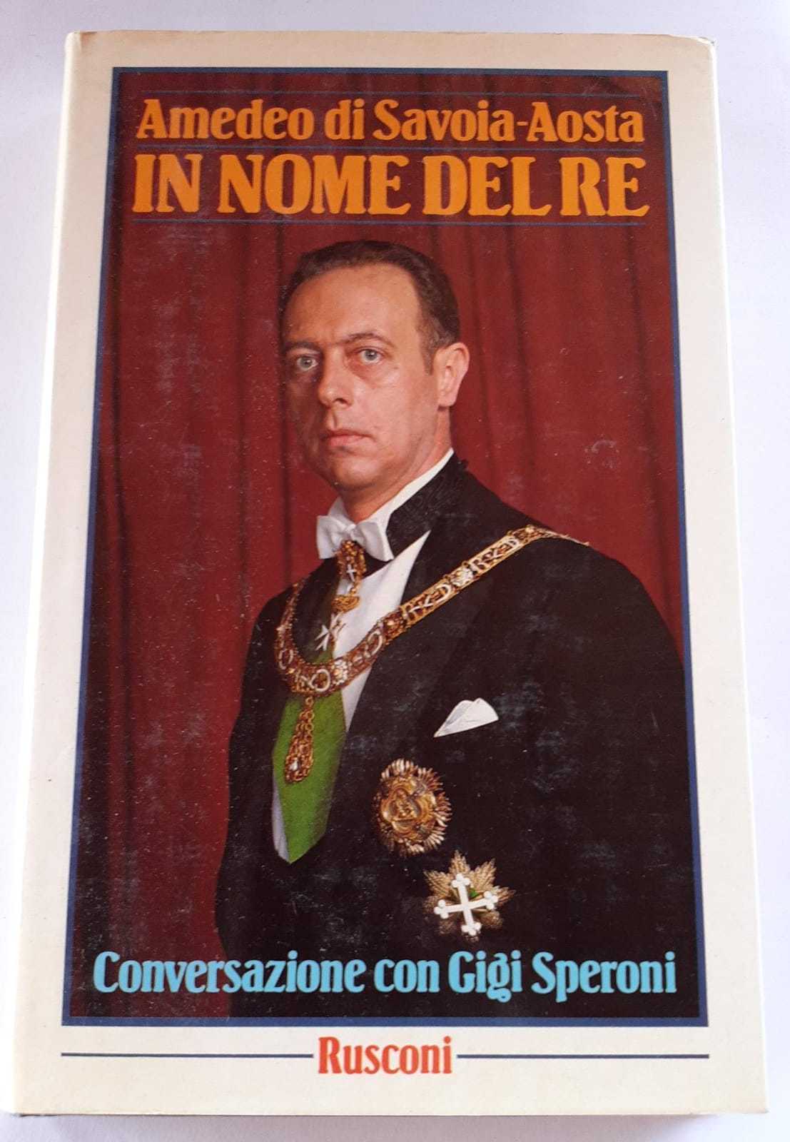 In nome del re. Conversazioni con Gigi Speroni - copertina