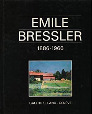 EMILE BRESSLER 1886 - 1966. - copertina
