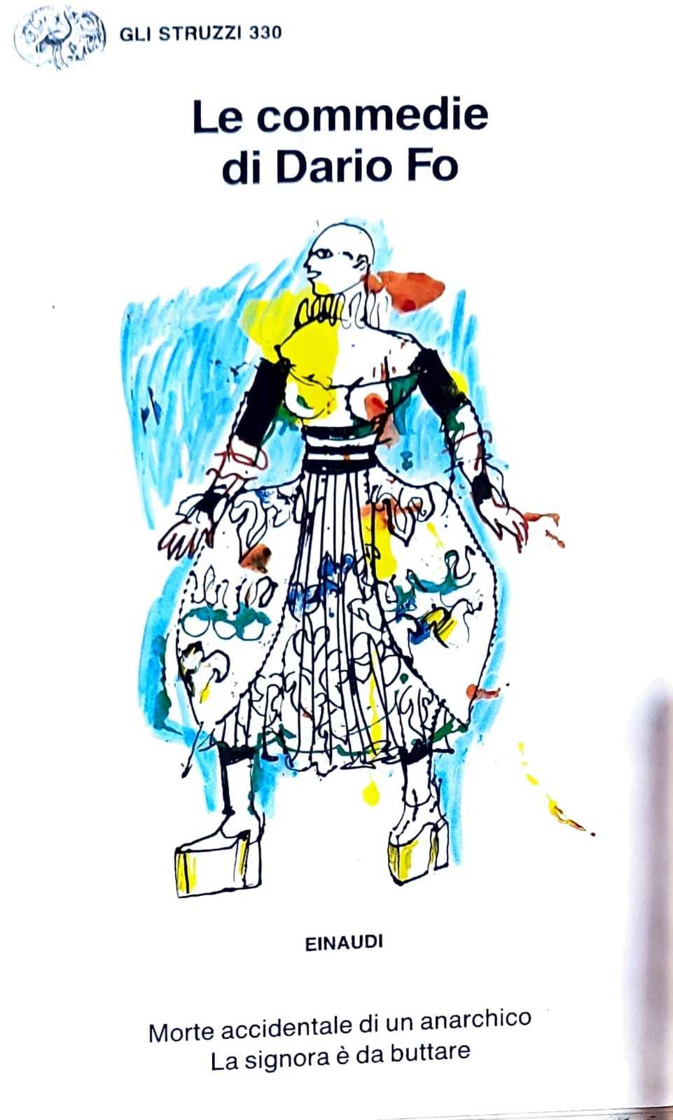 Le commedie di Dario Fo VII - Morte accidentale di un anarchico - la signora è da buttare - copertina