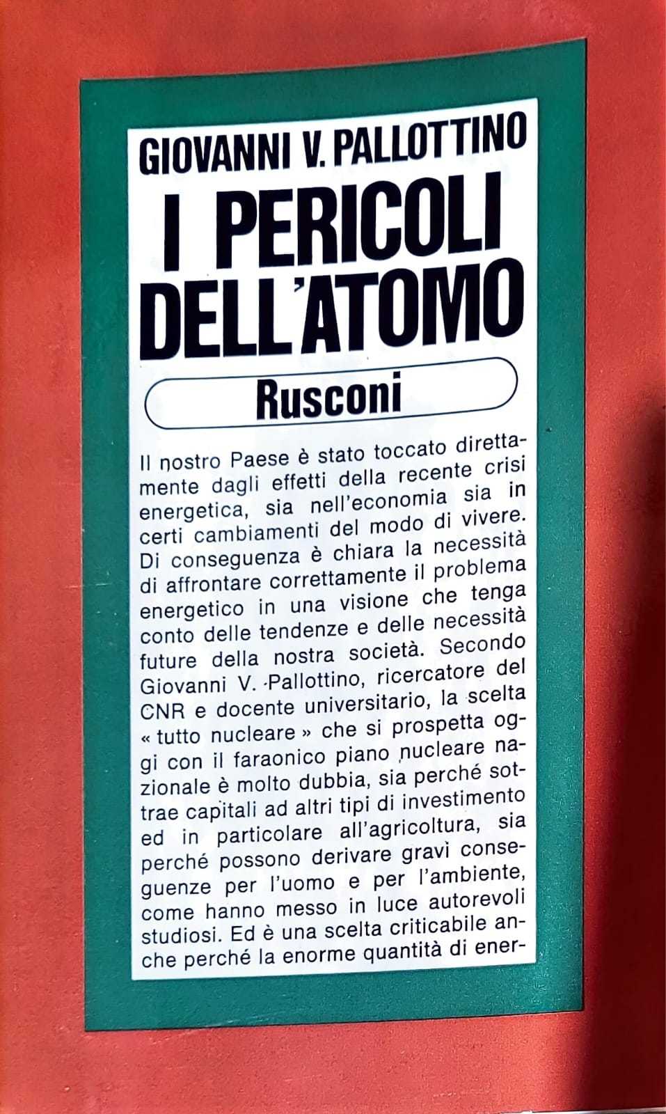 I pericoli dell'atomo - copertina