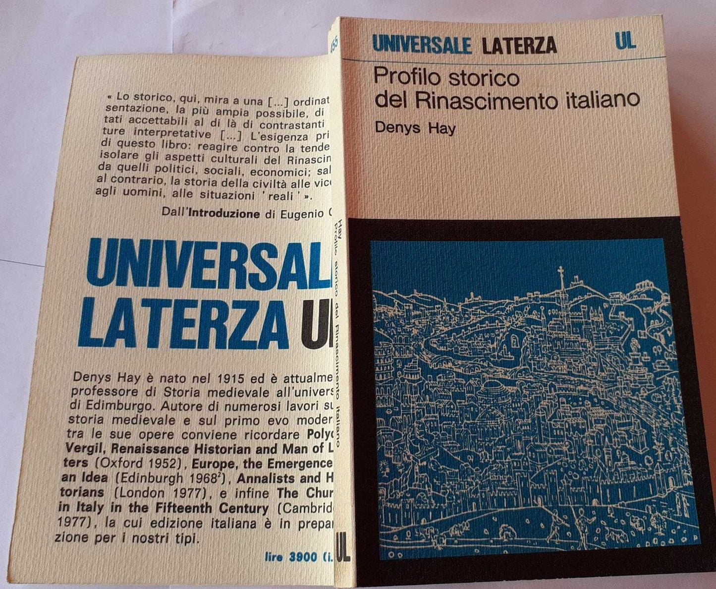 Profilo storico del Rinascimento Italiano - copertina