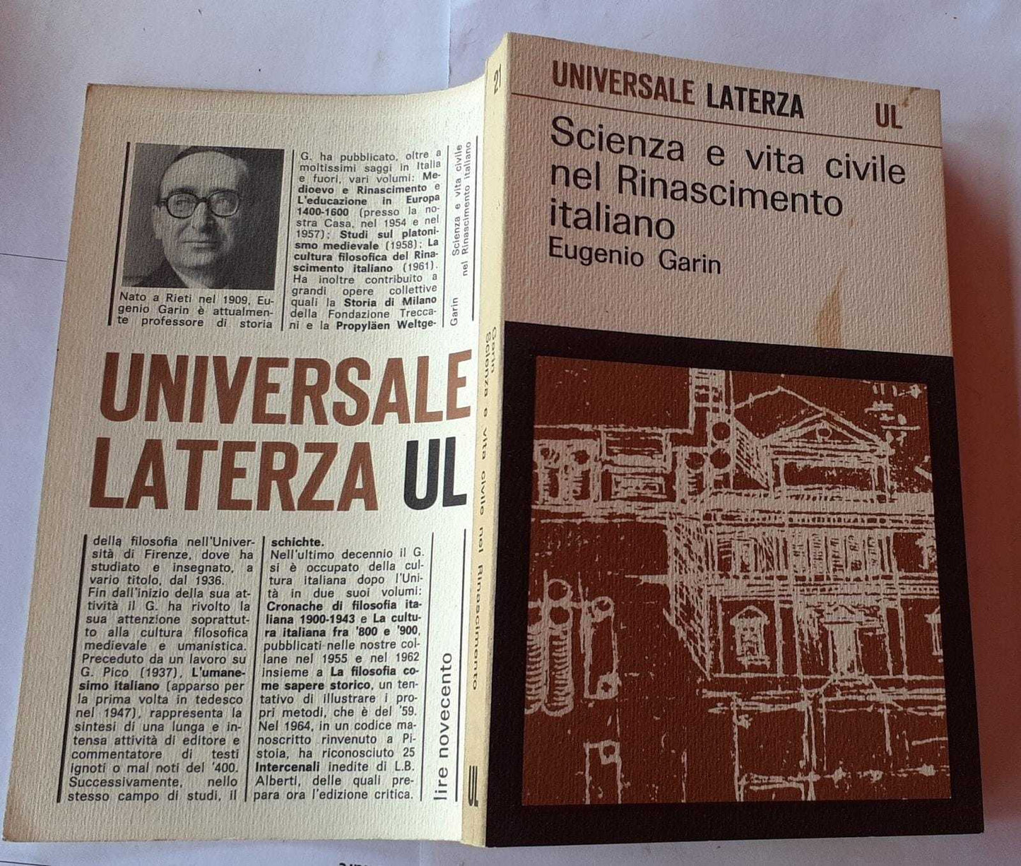 Scienza e vita civile nel Rinascimento italiano - copertina
