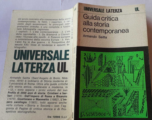 Guida critica alla storia contemporanea - copertina