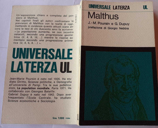 Malthus - copertina