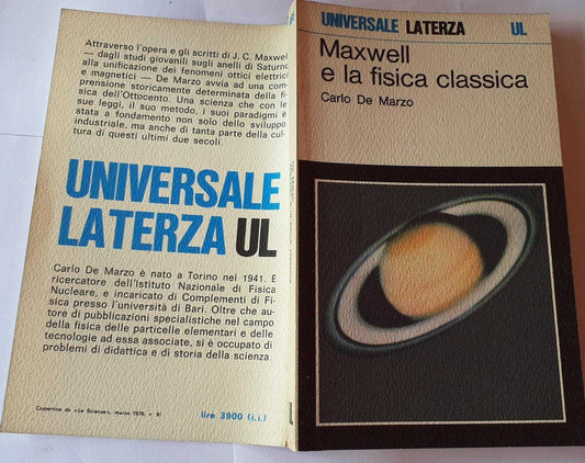 Maxwell e la fisica classica - copertina