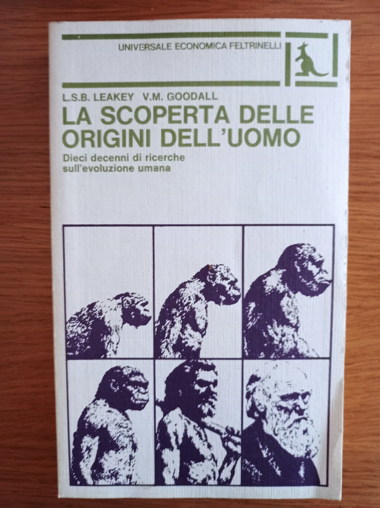 La scoperta delle origini dell'uomo - copertina