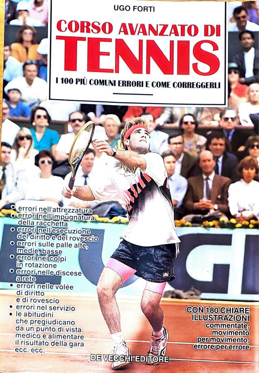 Corso avanzato di Tennis - i 100 più comuni errori e come correggerli - copertina