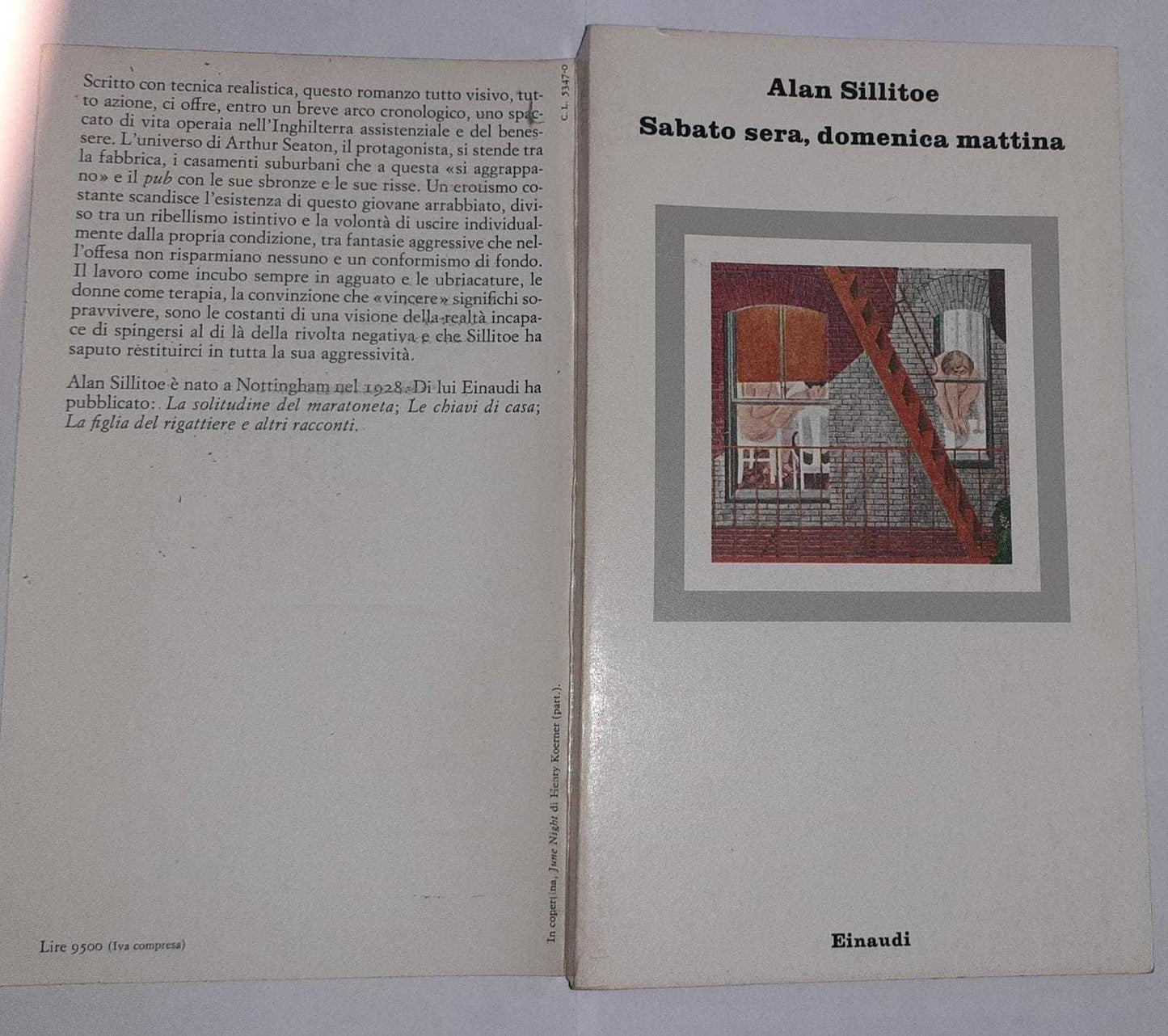 Sabato sera, domenica mattina - copertina