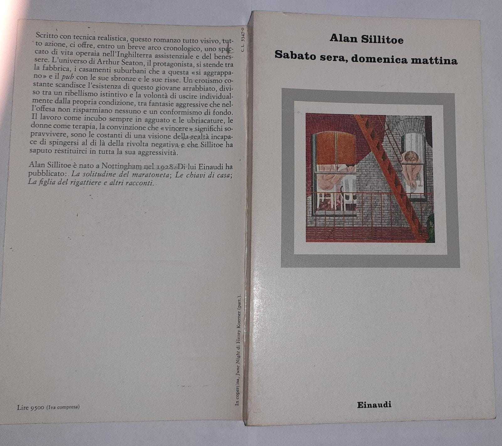 Sabato sera, domenica mattina - copertina