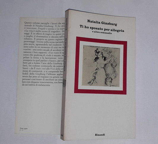 Ti ho sposato per allegria e altre commedie - copertina