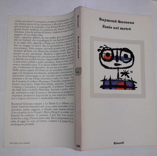 Zazie nel metro' - copertina