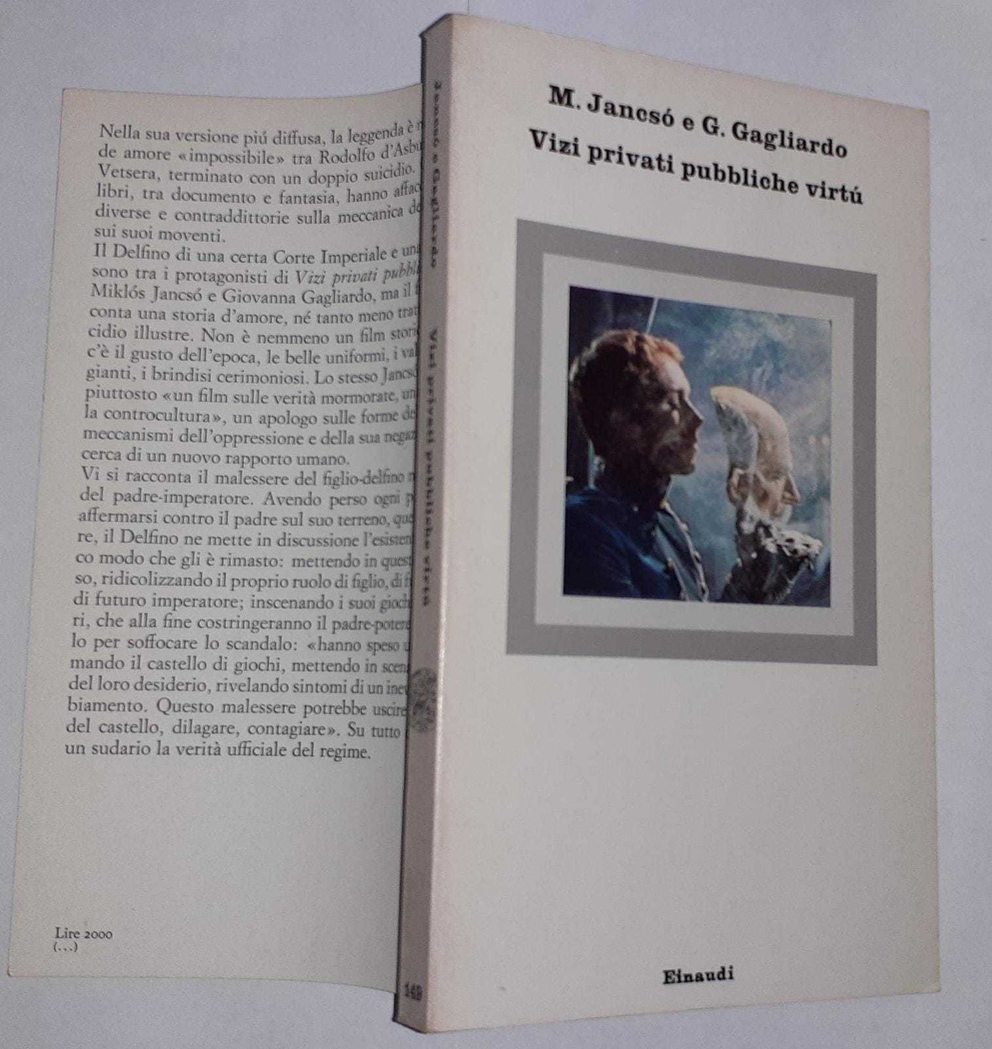 Vizi privati, pubbliche virtù - copertina