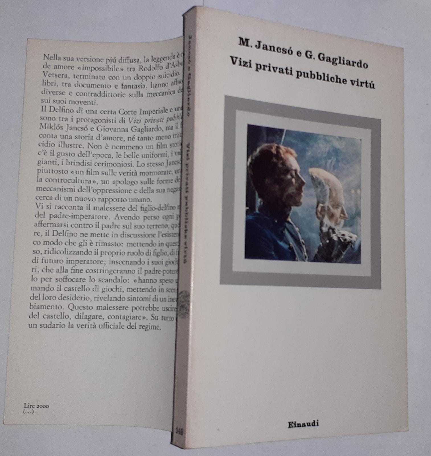 Vizi privati, pubbliche virtù - copertina