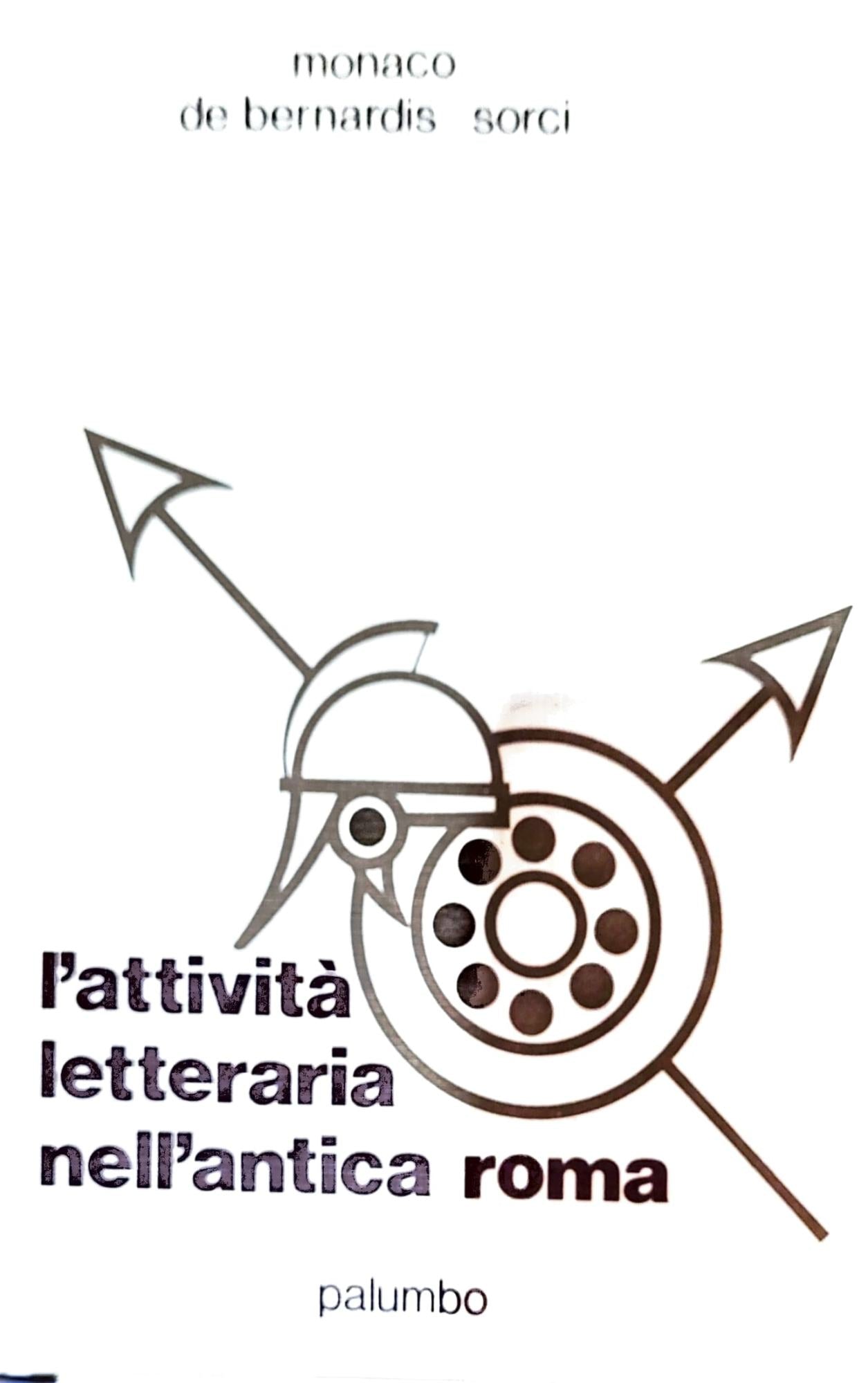 L'attività letteraria nell'antica Roma - copertina